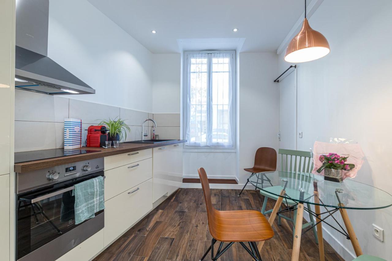 Le 323 Prom - 2 Chambres - Ac - Parking - Tram Et Supermarche Proches - Front De Mer Nice Bagian luar foto