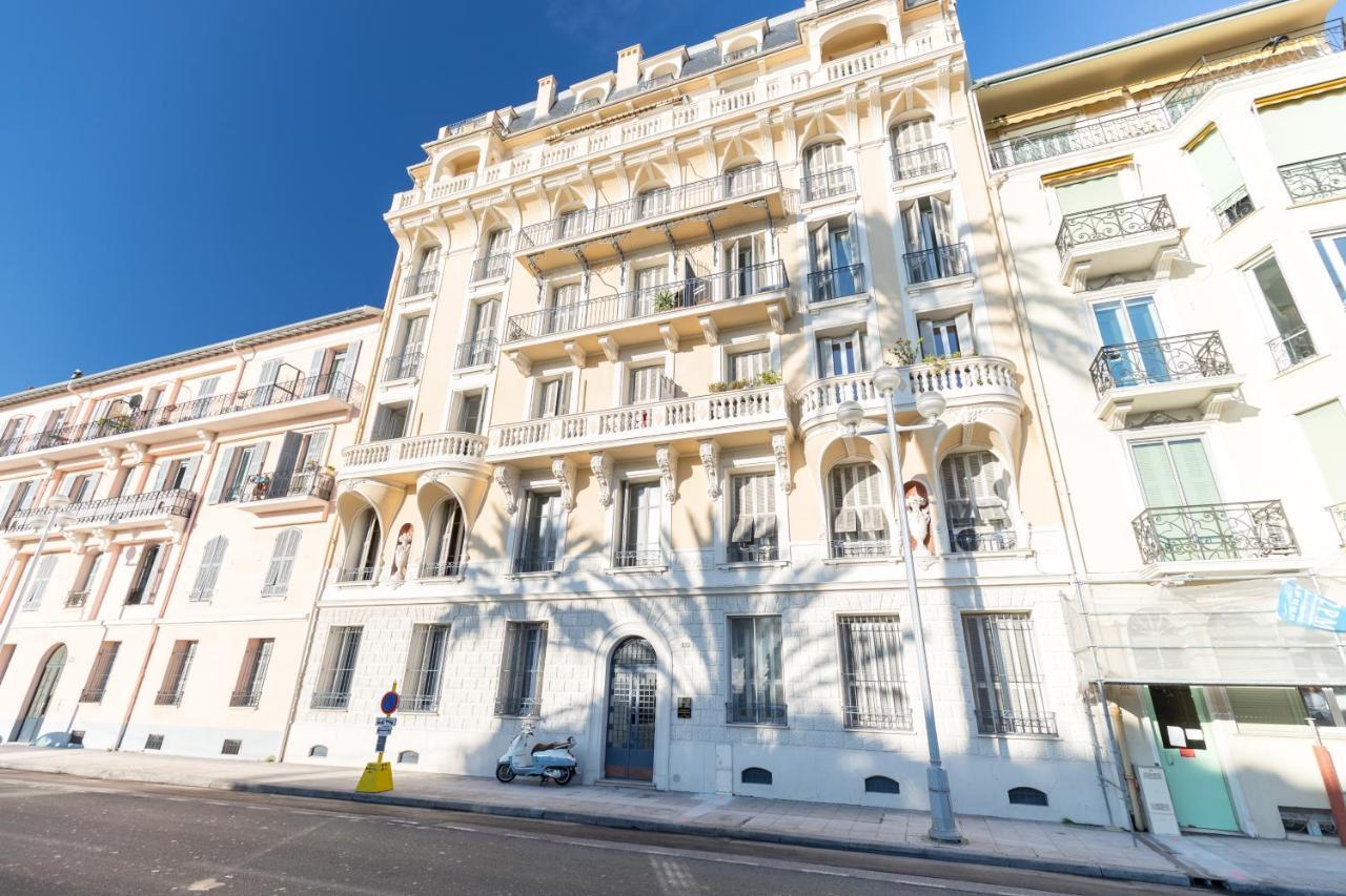 Le 323 Prom - 2 Chambres - Ac - Parking - Tram Et Supermarche Proches - Front De Mer Nice Bagian luar foto
